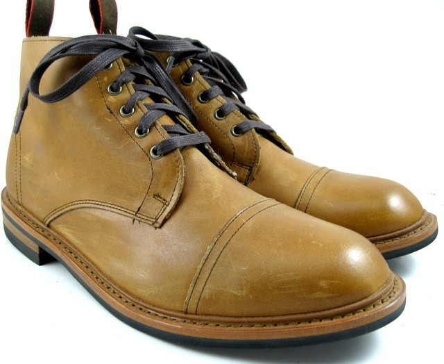 NEW Allen Edmonds “PATTON” WEATHERPROOF Chromexcel Boots 10.5 E Pecan (754N)