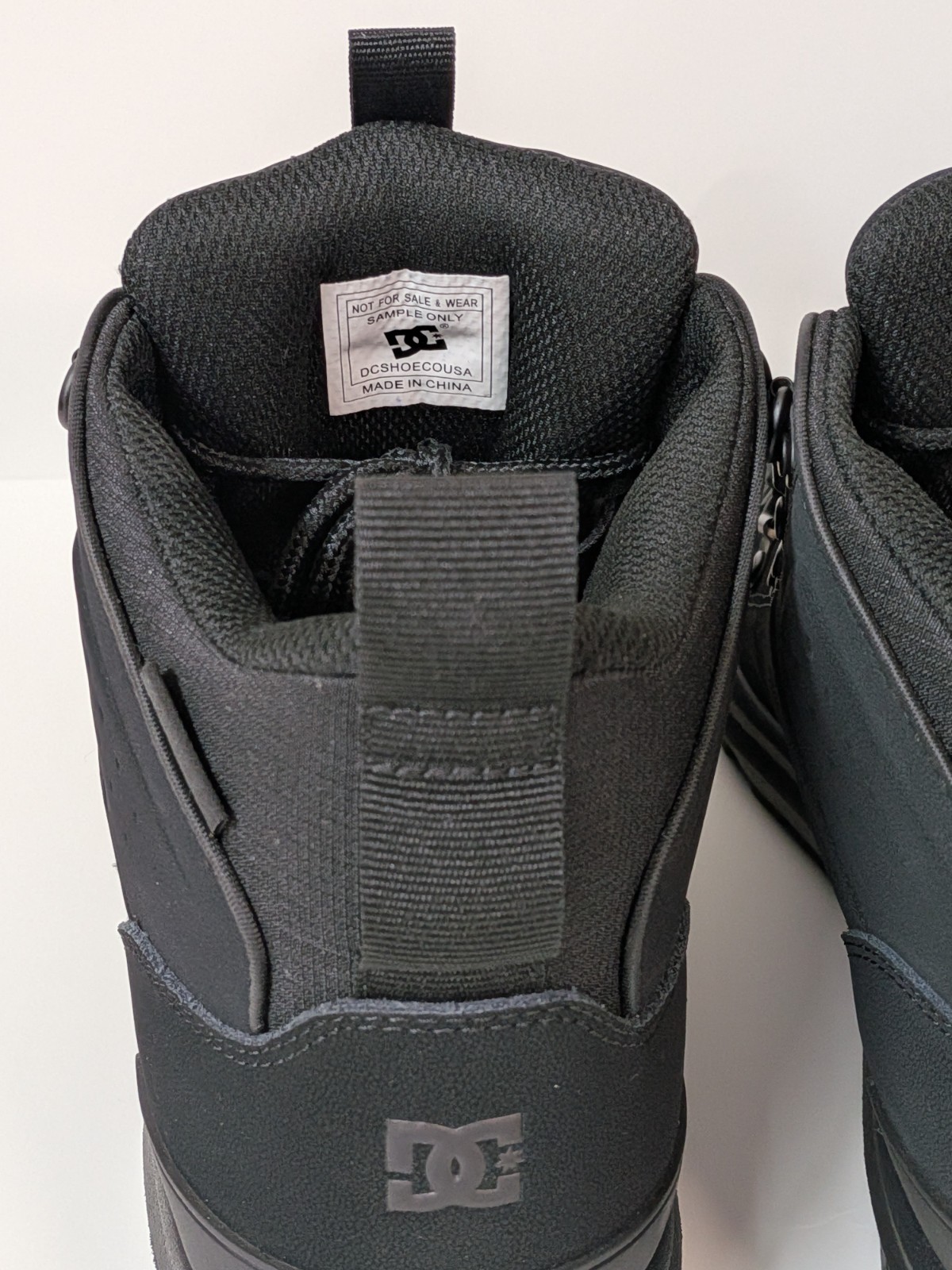 ​DC Torstein Style Boot Sample Unreleased Fall 2026 Prototype Black Mens 9.5