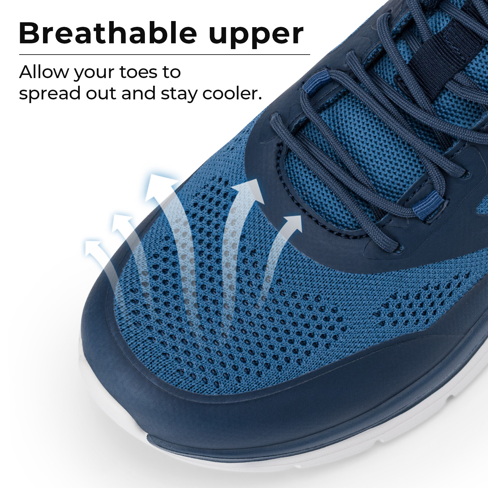 FitVille Mens Walking Shoes Lightweight Extra Wide Sneakers Cushioned Breathable