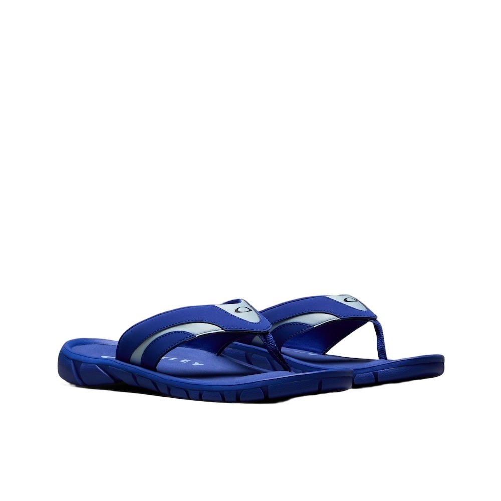 Oakley O-Coil Flip Flop Beach Sandals – FOF100418-670 – Electric Blue – New
