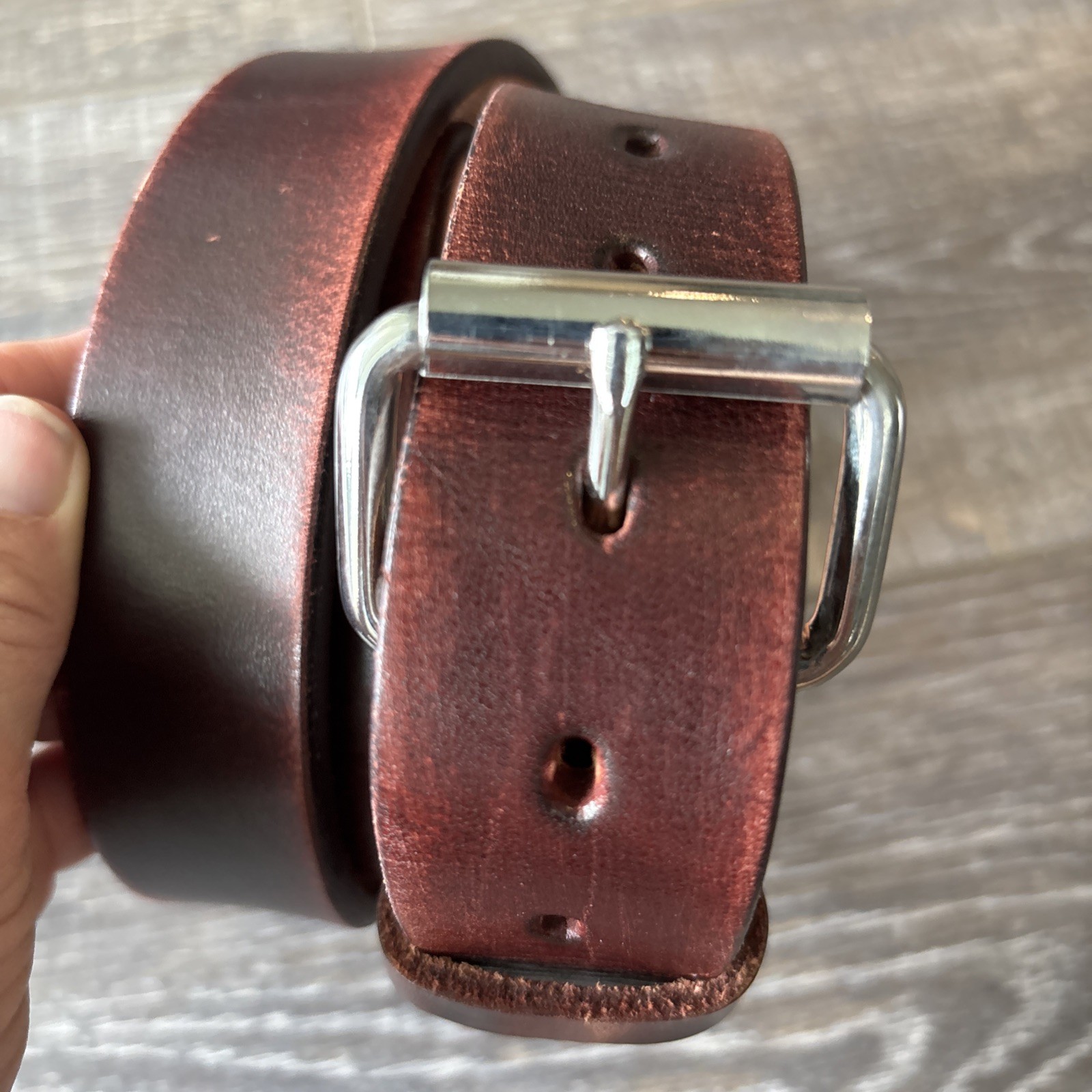 1791 Heavy Duty Work Belt 1.5” Gun Leather Gun Belt – Waist 42”, Gun Size 46”