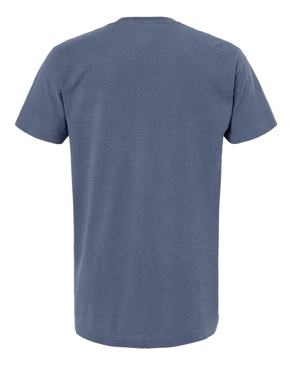 Bulk Lot 6 M&O Vintage Garment-Dyed Ring Spun Blank T-shirts – Blue Jean – XXL