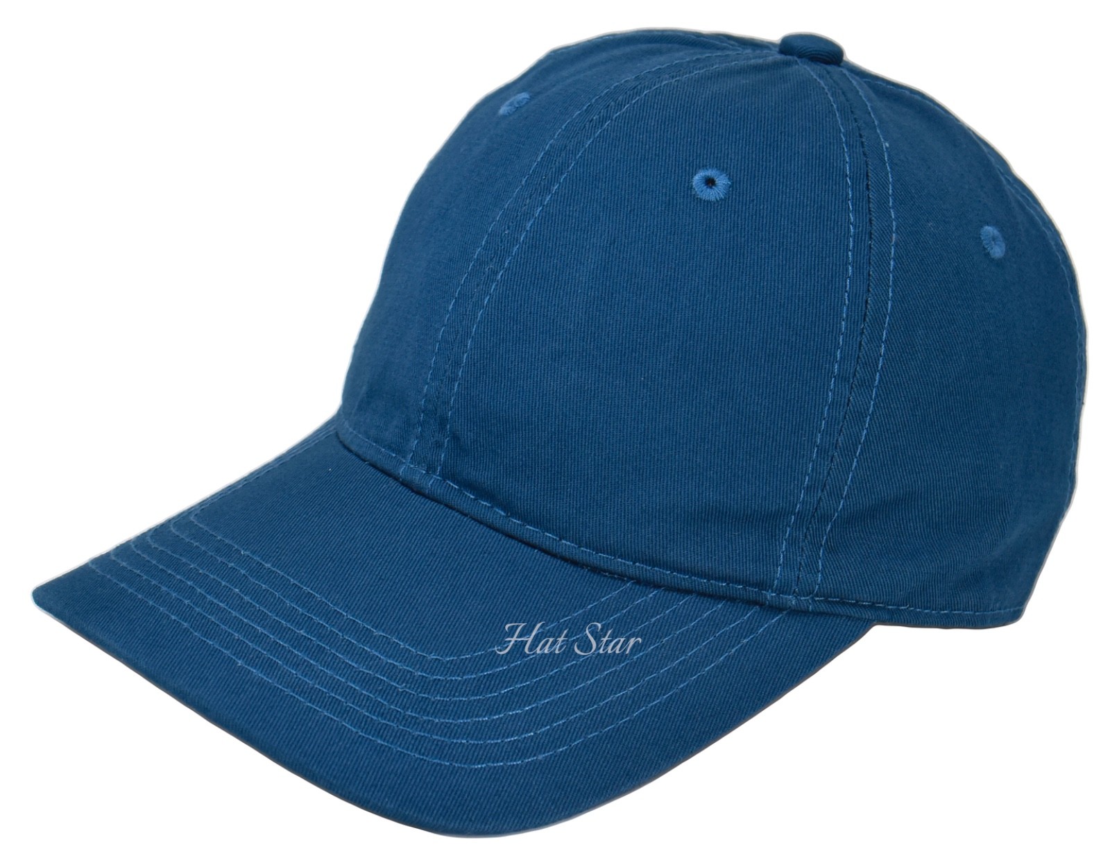 Cotton Baseball Cap Ball Dad Hat Adjustable Plain Solid Washed Men Washed PC