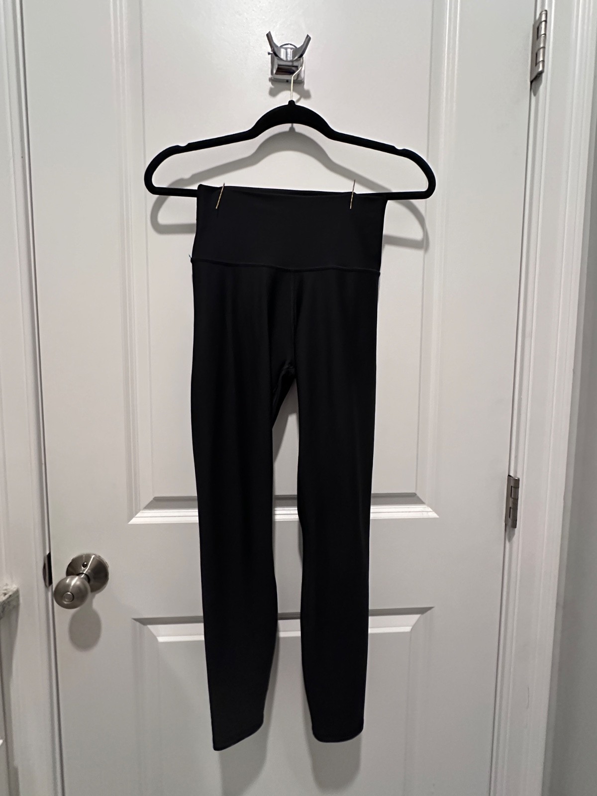 Alo Yoga 7/8 High-Waist Airlift Legging Black Womens Size Small Workout Run