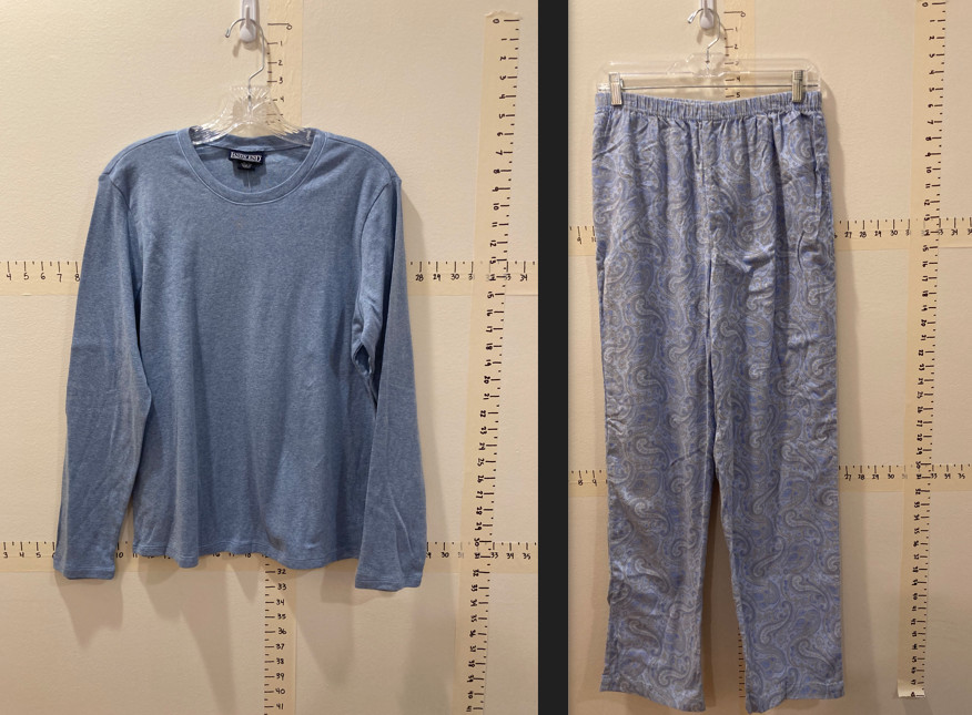 Land’s End Vintage Women’s 2pc Blue Sky Sleepwear Set – Med – NWT
