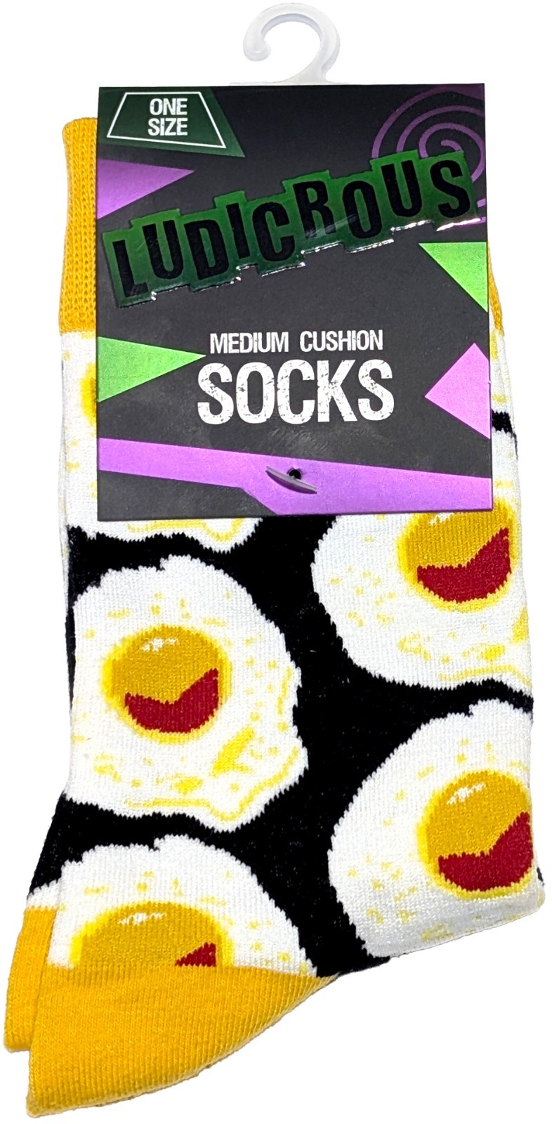 Funny Novelty Silly Unisex Crew Socks Various Styles One Size Fun Unique Socks