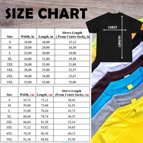Personalized Front and Back Graphic Charcoal T-Shirt Custom Tee