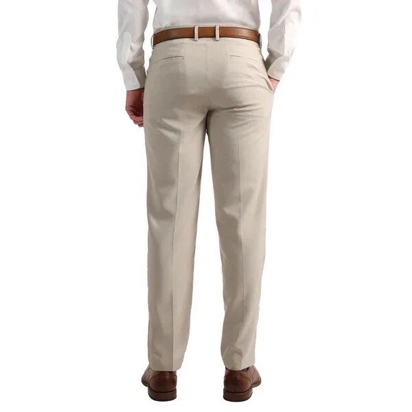 Kenneth Cole Reaction Men’s Techni-Cole Slim-Fit Pants, Tan, Size 32X34
