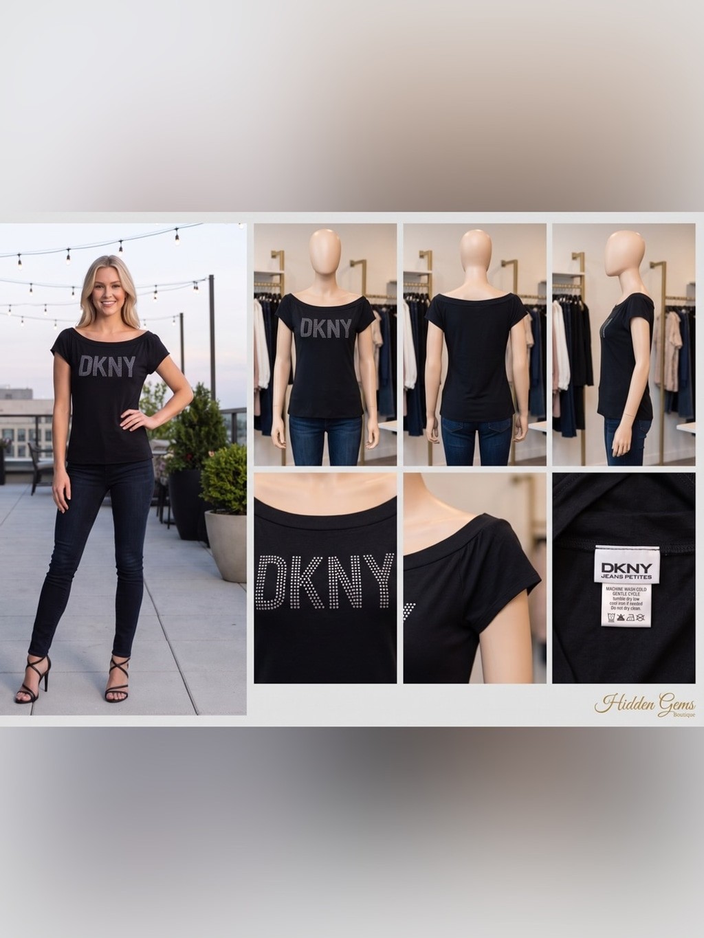 Dkny Black top.