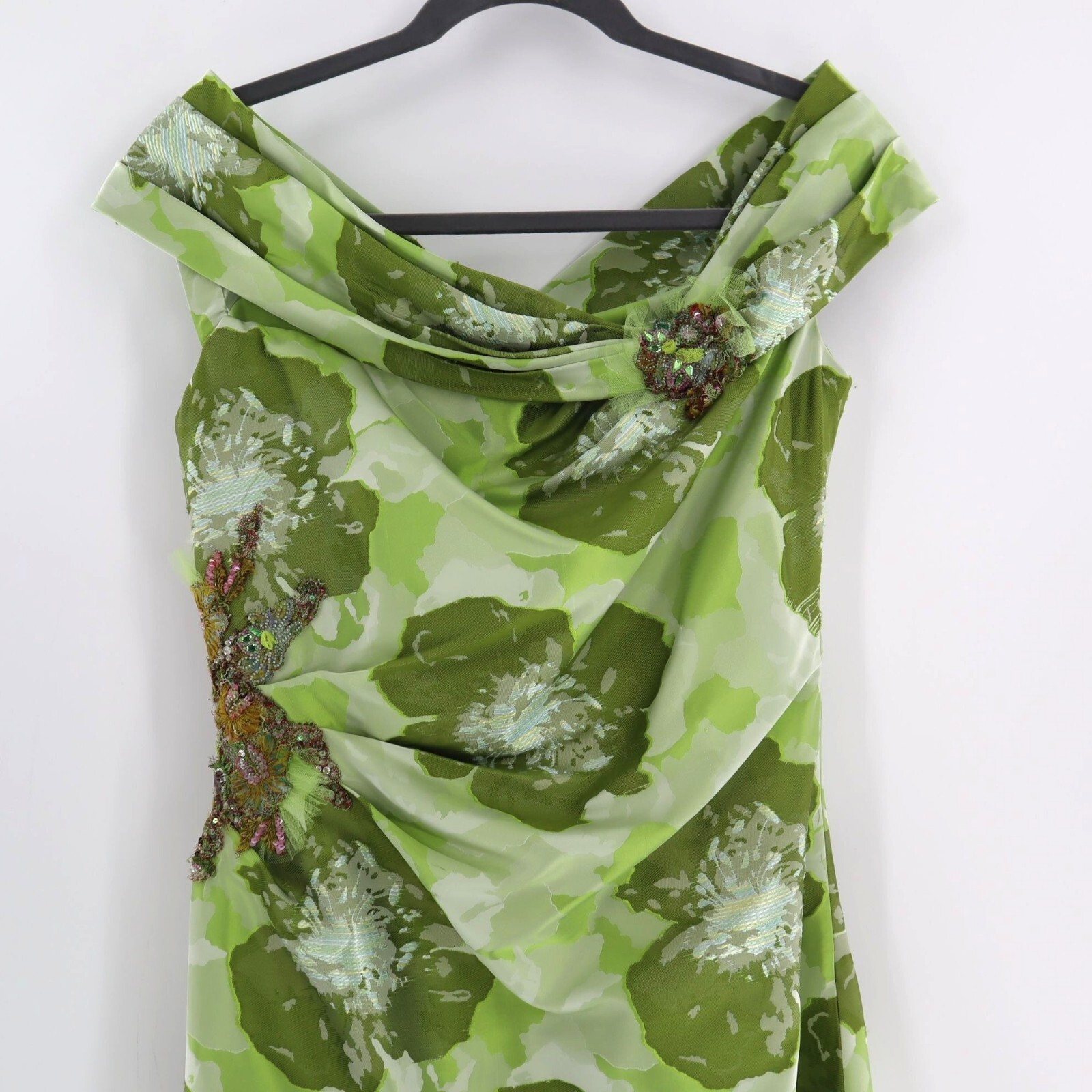 Lily Sammi Gown Womens XL Green Cottagecore Romantic Retro Formal Garden Party