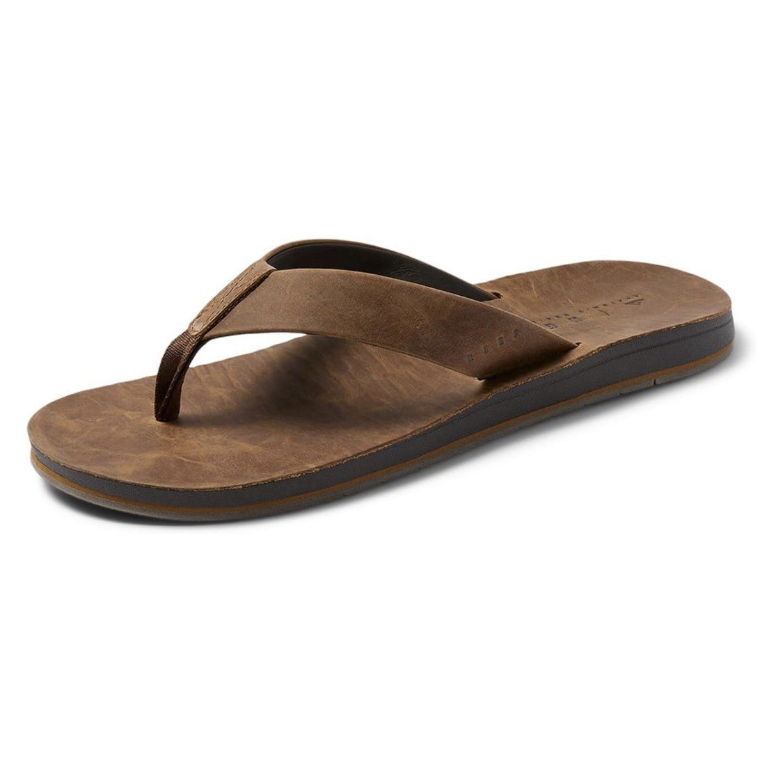 Reef Mens Ojai Classic Dark Brown Flip Flop Cushion Sandals Men’s Sizes **READ**