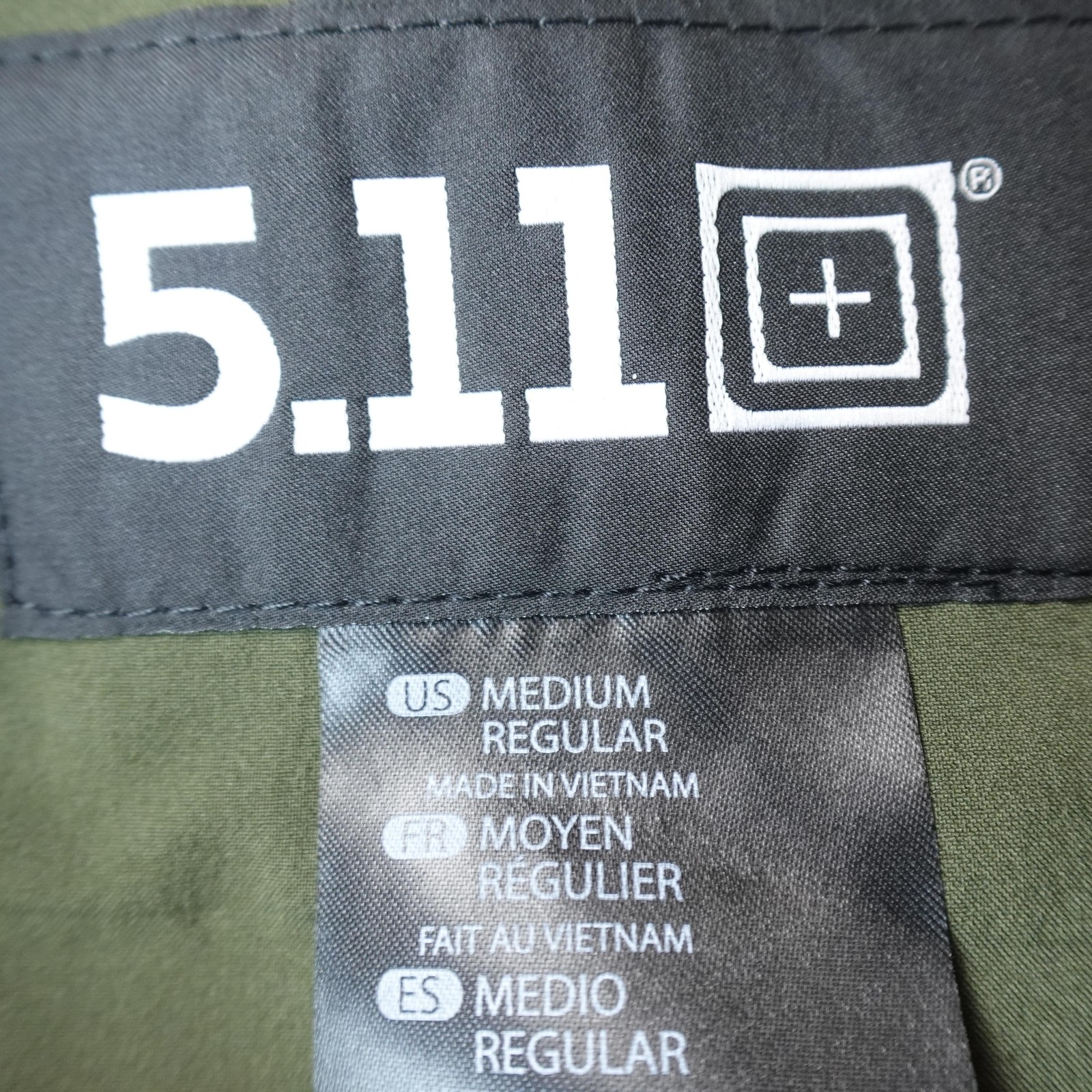 NEW 5.11 Tactical Jacket Mens M Green Softshell Full Zip Military Coat Outdoor