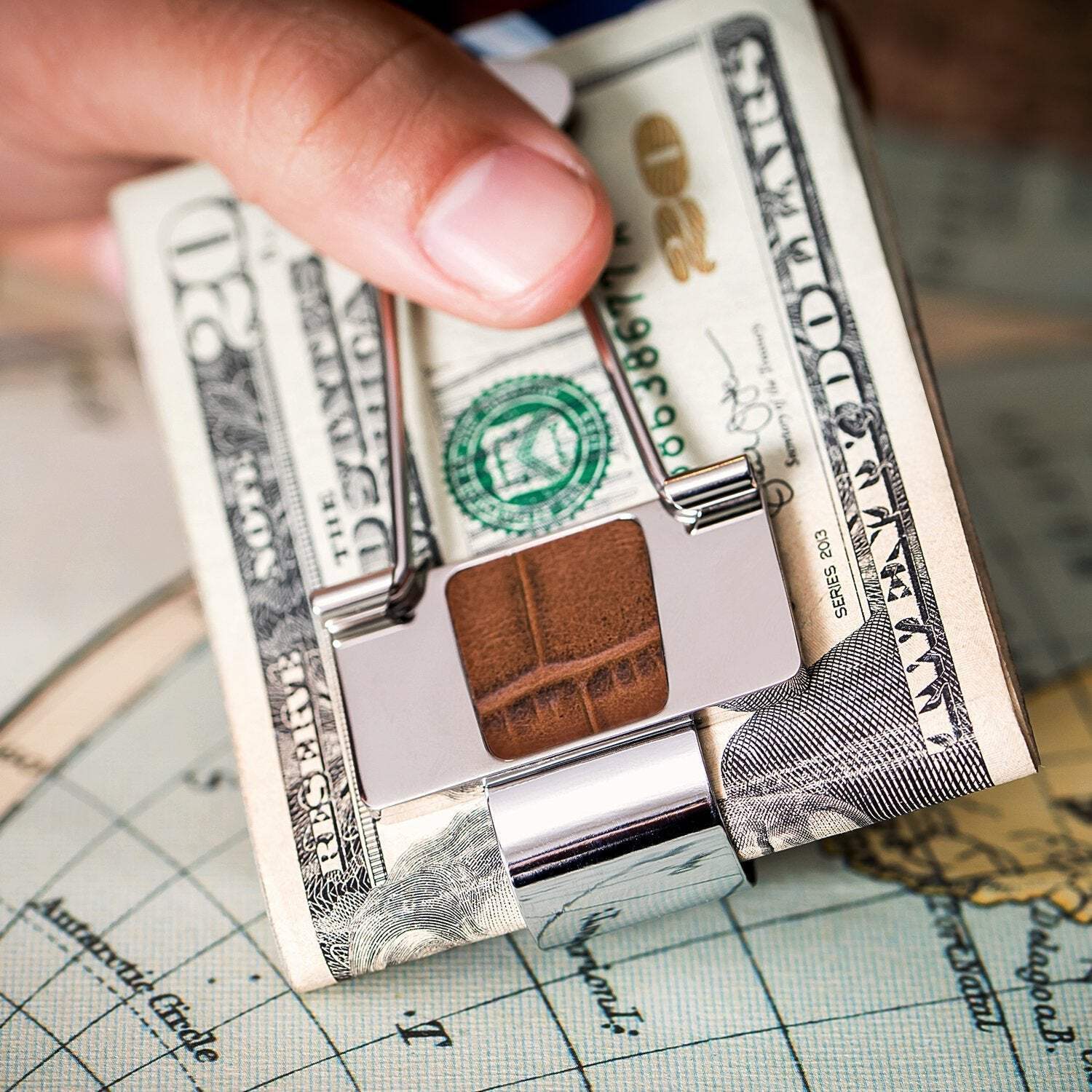 Bill Binder – Money Clip & Credit Card Holder