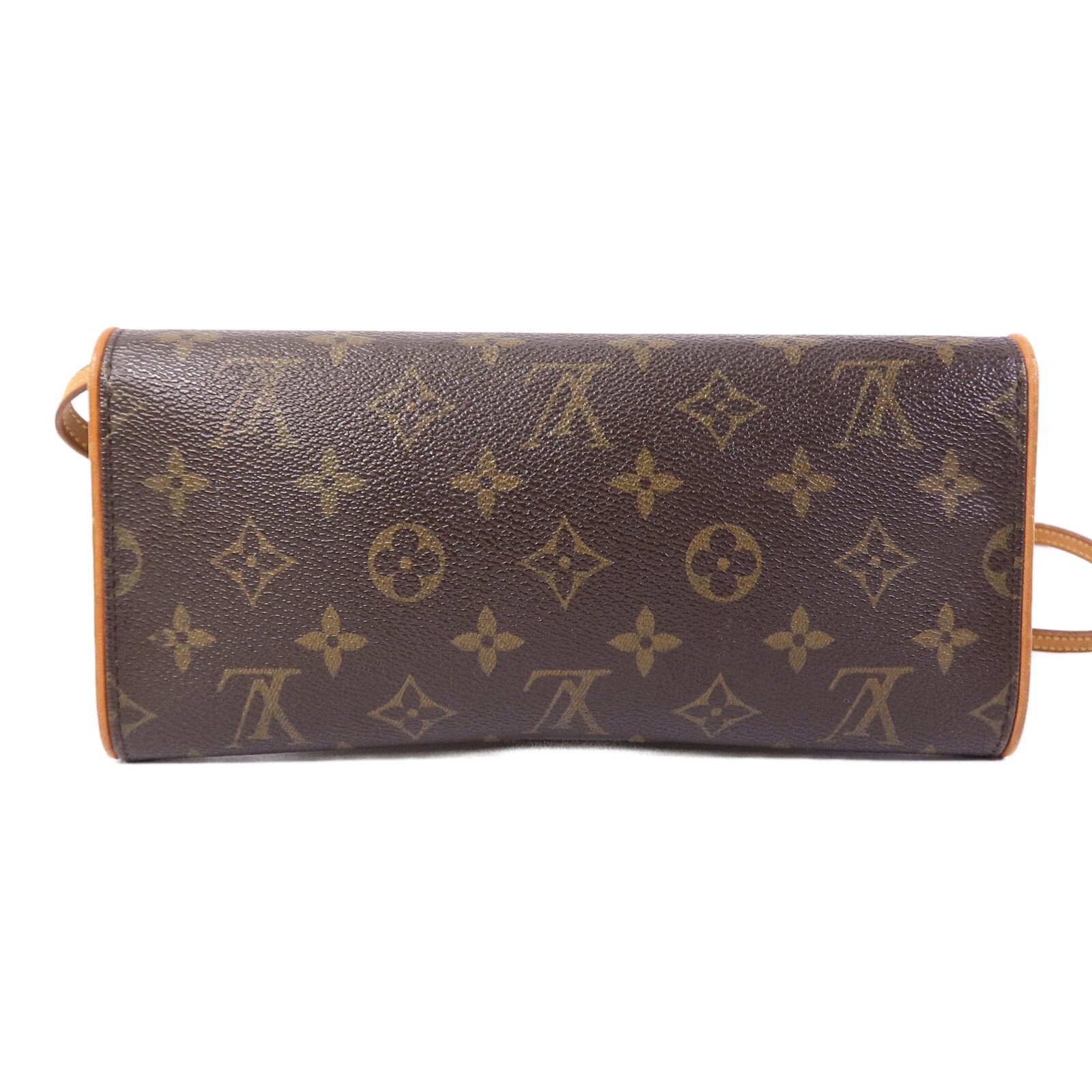 LOUIS VUITTON LV GHW Pochette Twin GM Shoulder Bag M51852 Monogram Brown