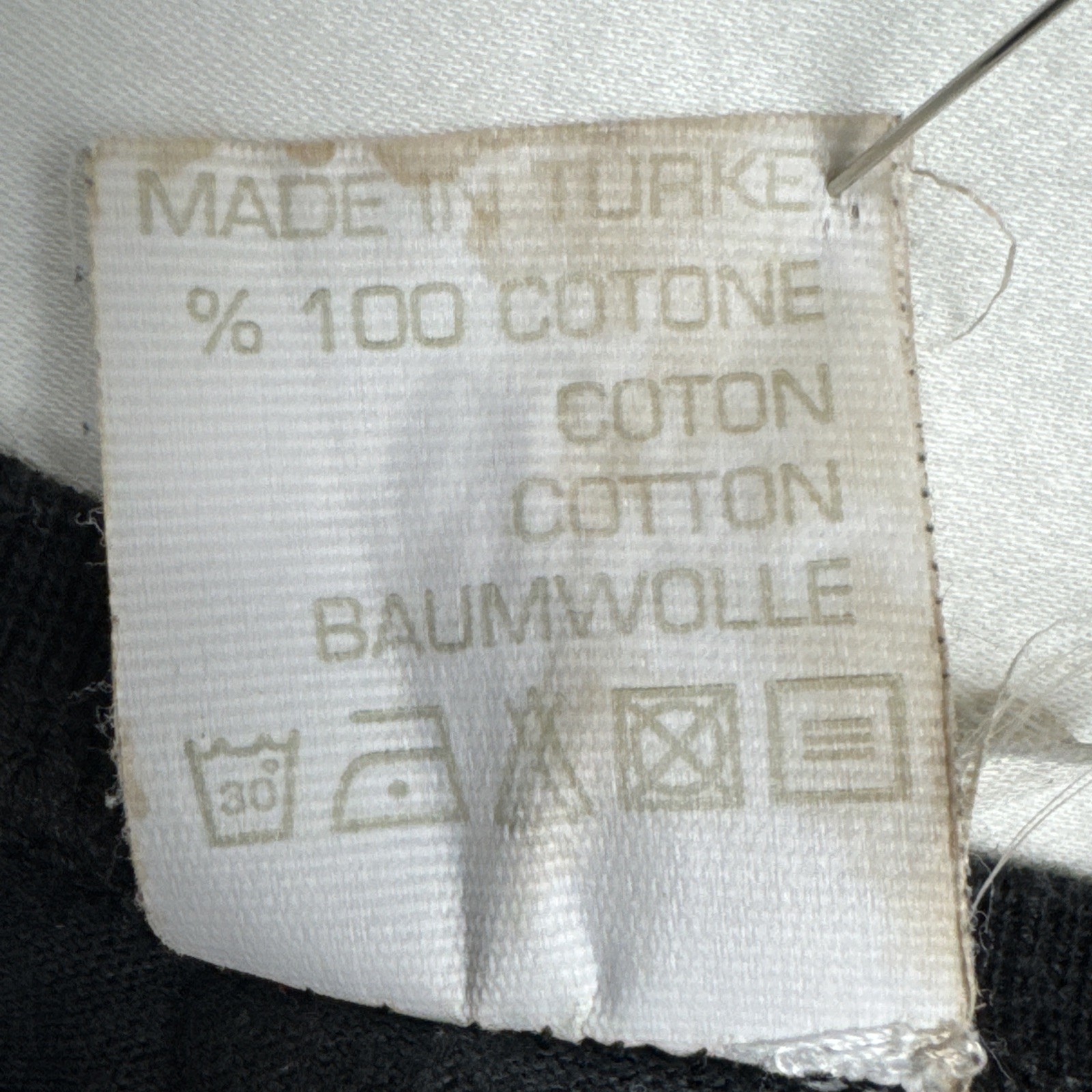 Anatolian Colors of Istanblue Black T Shirt tag say XL – Fit’s Women’s X-Small
