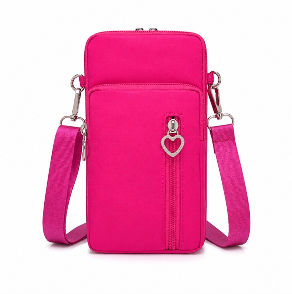 Mini Cross-Body Cell Phone Bag-Shoulder Strap Wallet Pouch, Compact Purse Holder