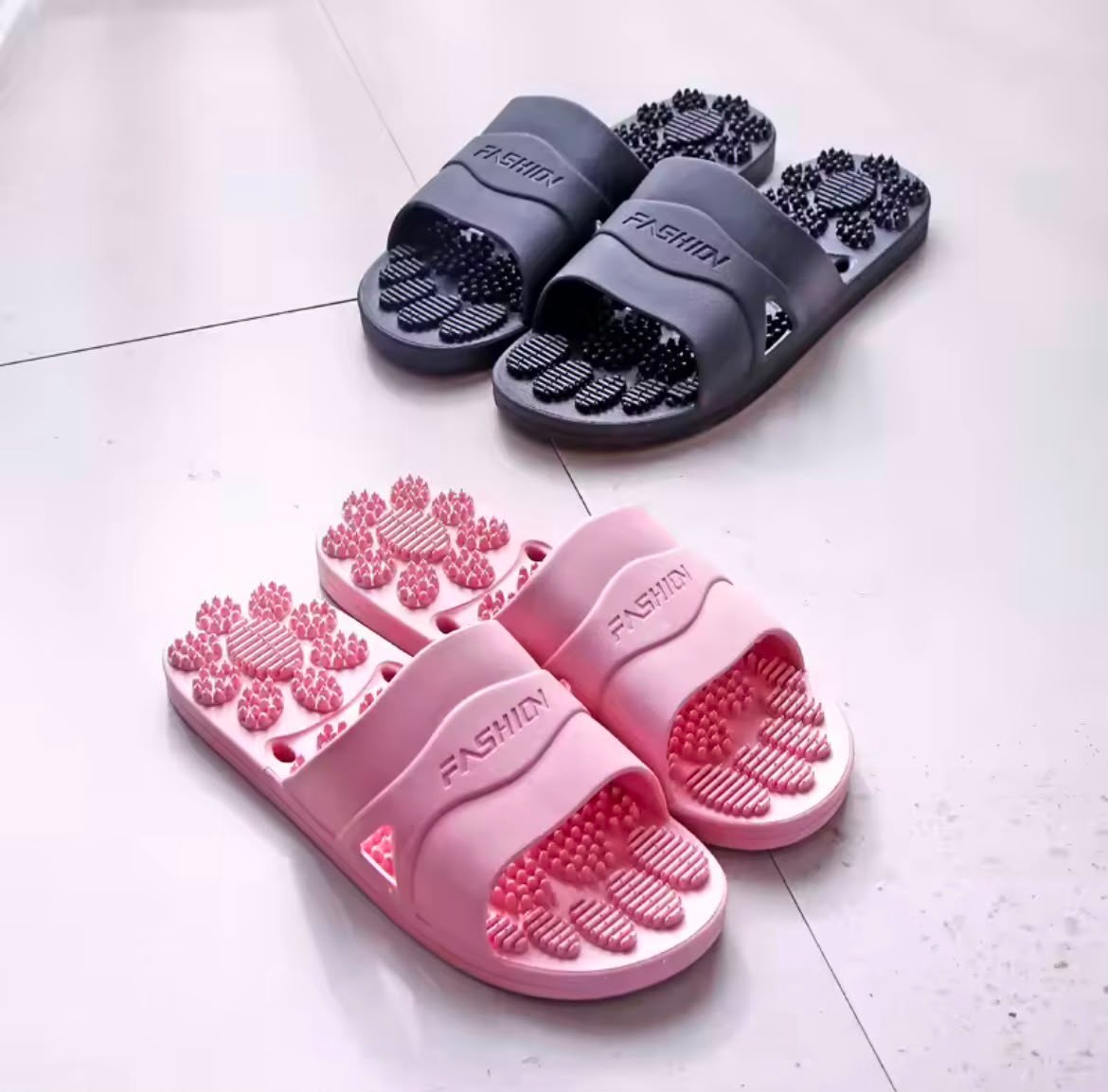 Spa Slippers Indoor Home Non-Slip Quick Dry Massage Shower Shoes Best Quality