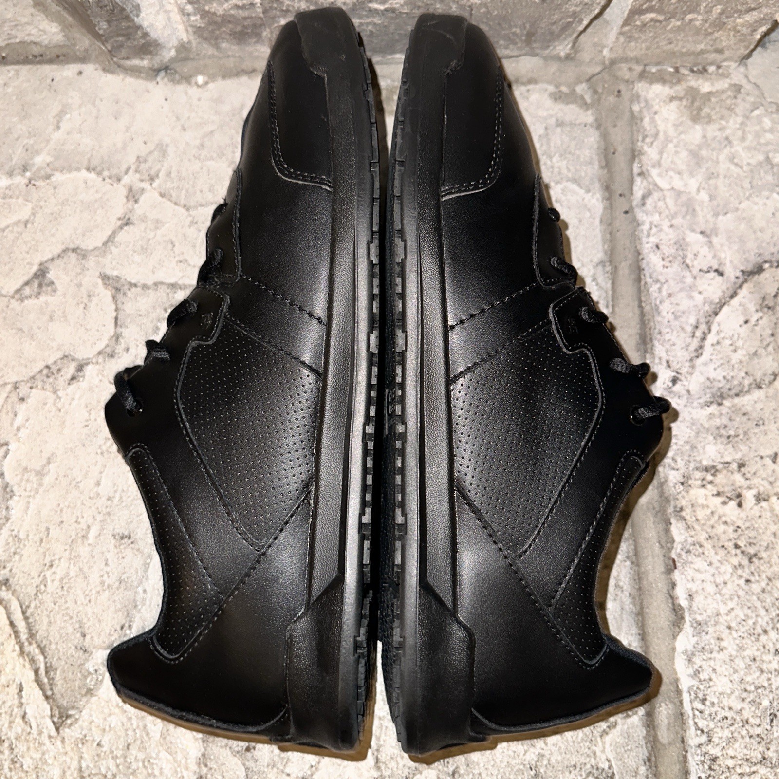 Mint Shoes for Crews Freestyle II Slip-Resistant Leather Bicycle Toe Shoes 12