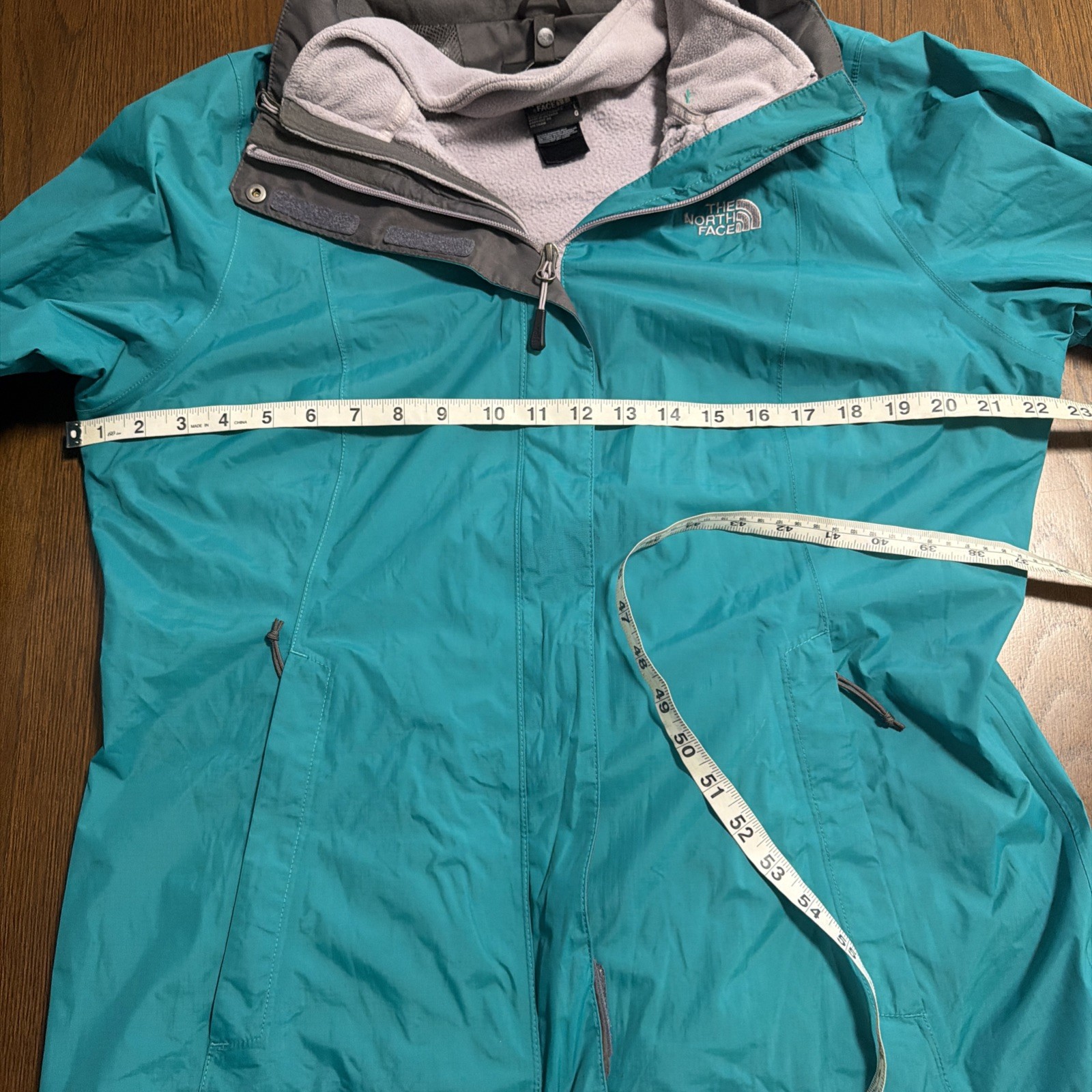 The North Face Jacket Womens HyVent 3-in-1 Waterproof Removable Poly Liner Sz L