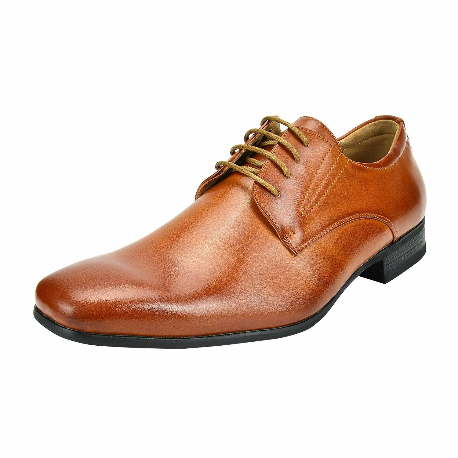 Men’s Dress Shoes Square Toe Casual Shoes Derby Oxfords Shoes US Size 6.5-15