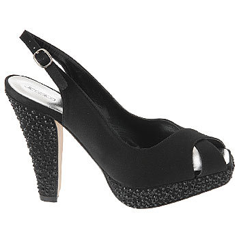 $140 JESSICA BENNETT Halo Heels ~ Red Satin NEW 6.5