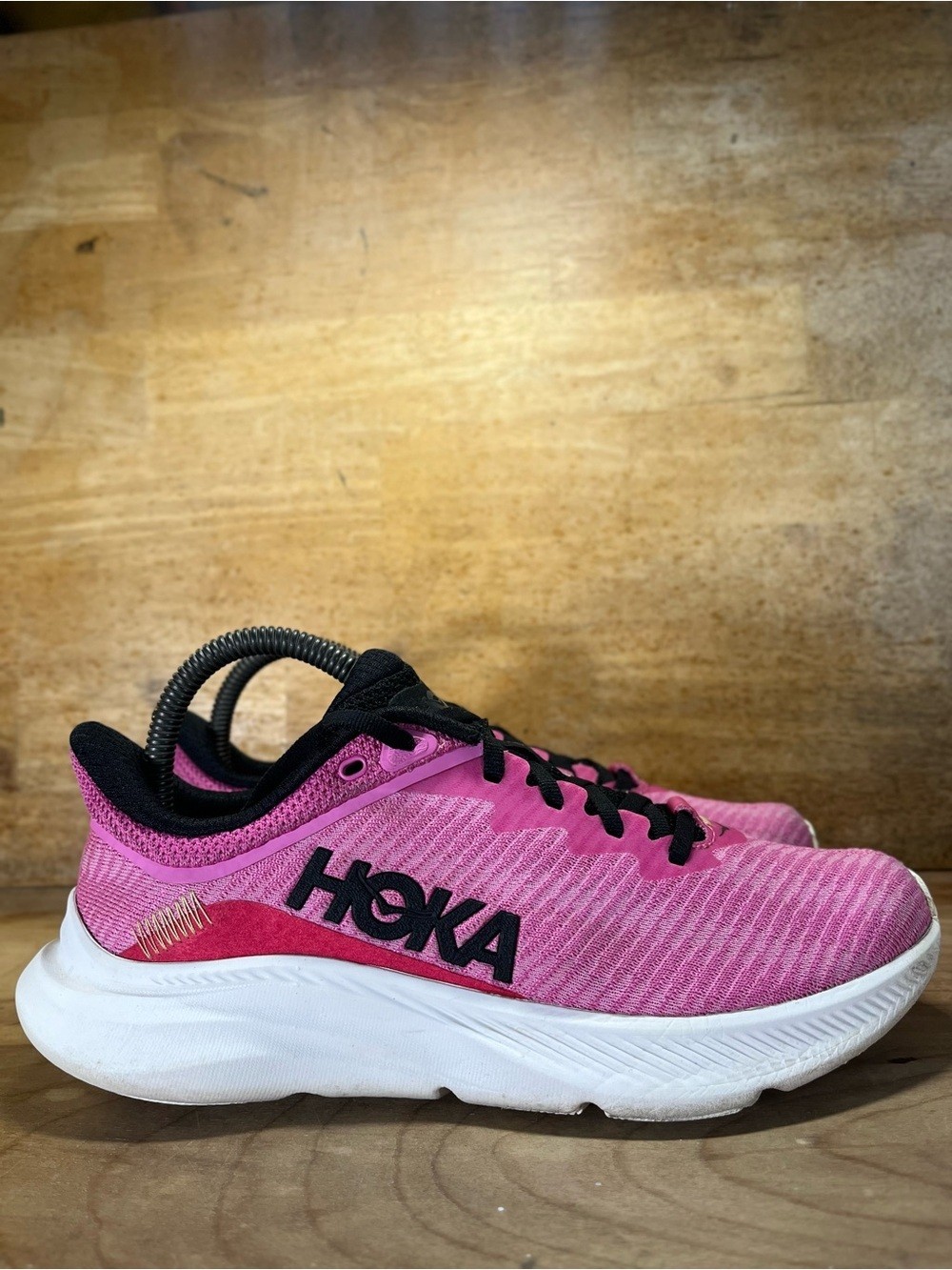 Hoka One One Solimar Womens Size 7 Training Shoes Sneakers Strawberry Raspberry
