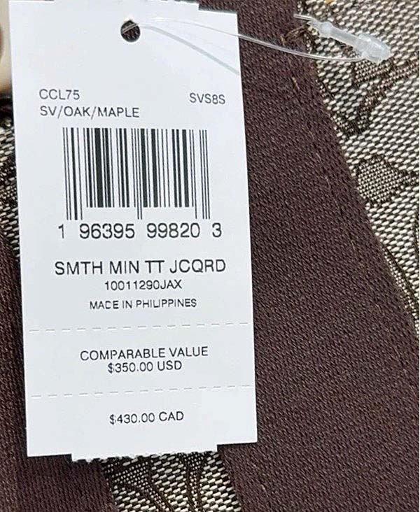 COACH Smith Mini Tote Bag In Signature Jacquard Oak Maple CCL75 BRAND NEW🎀NWT