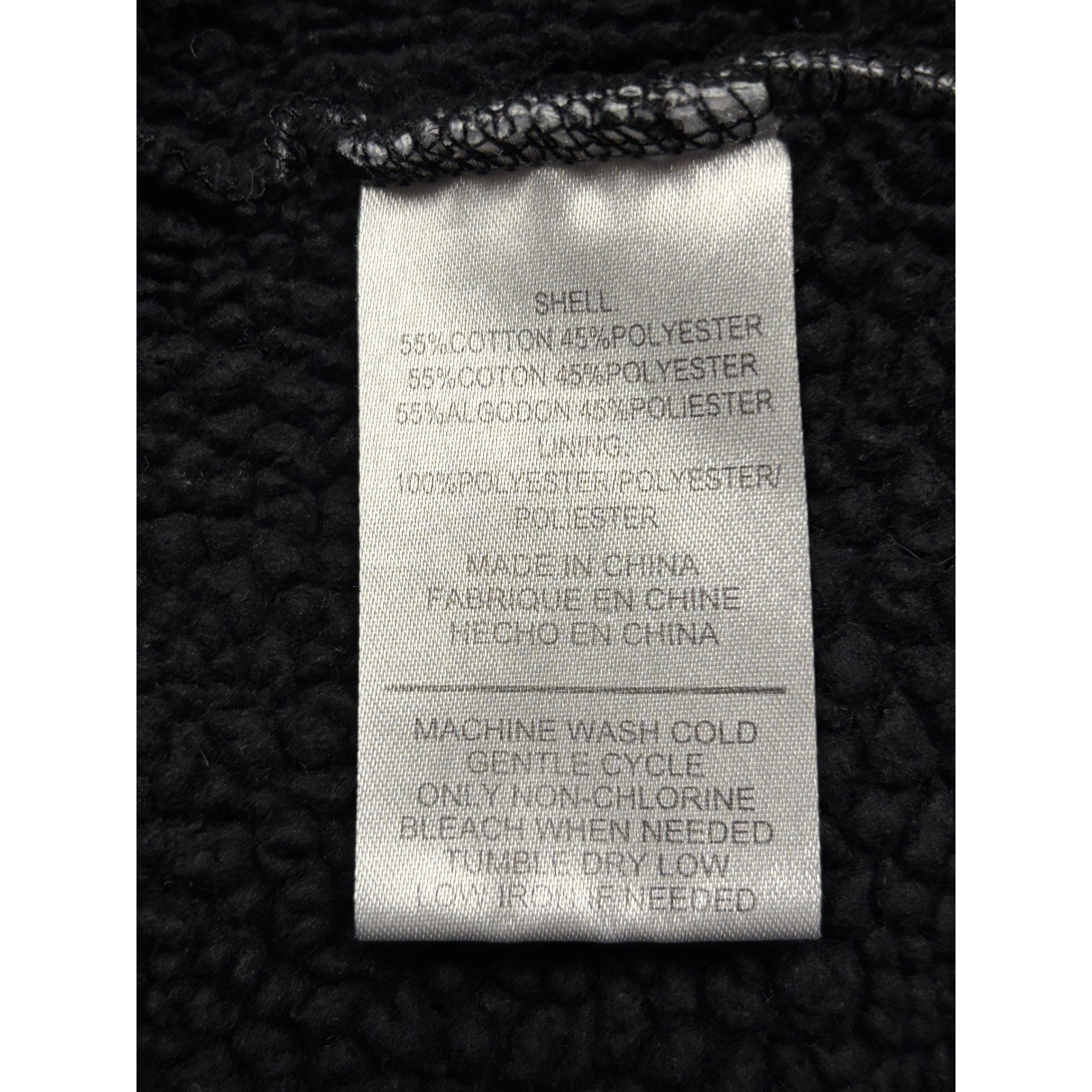 Hollywood The Jean People Mens Gray Space Dye Quarter Zip Hoodie Jogger Set S