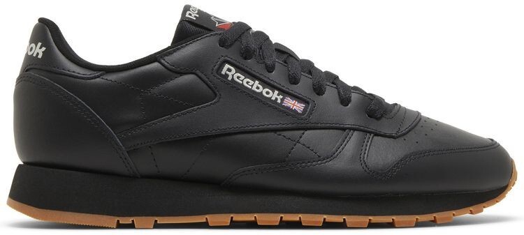 Size 8.5 – Reebok Classic Leather Black Gum