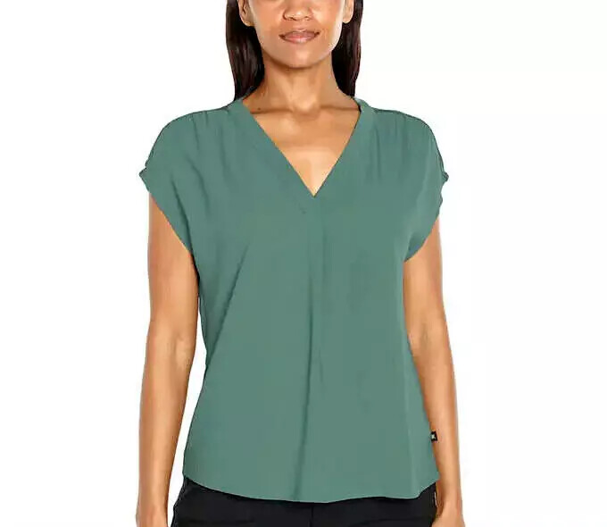 Banana Republic Ladies’ Short Sleeve V-Neck Blouse(#1764639 & 1685714)