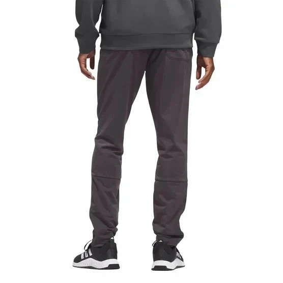 NEW Adidas Men’s Track Pant Tricot Ankle & Pocket Zip, Gray, Size MEDIUM