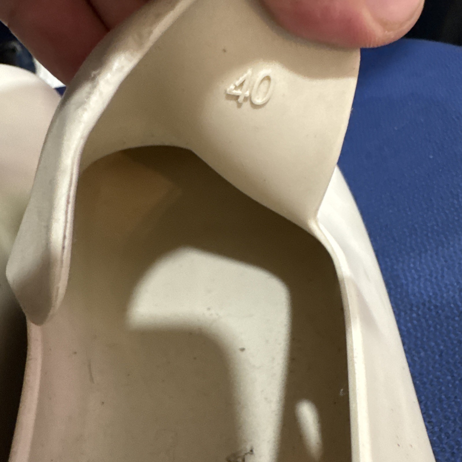 Bottega Veneta White Puddle Sandals Slip On Size 40 Rubber Clogs Unisex