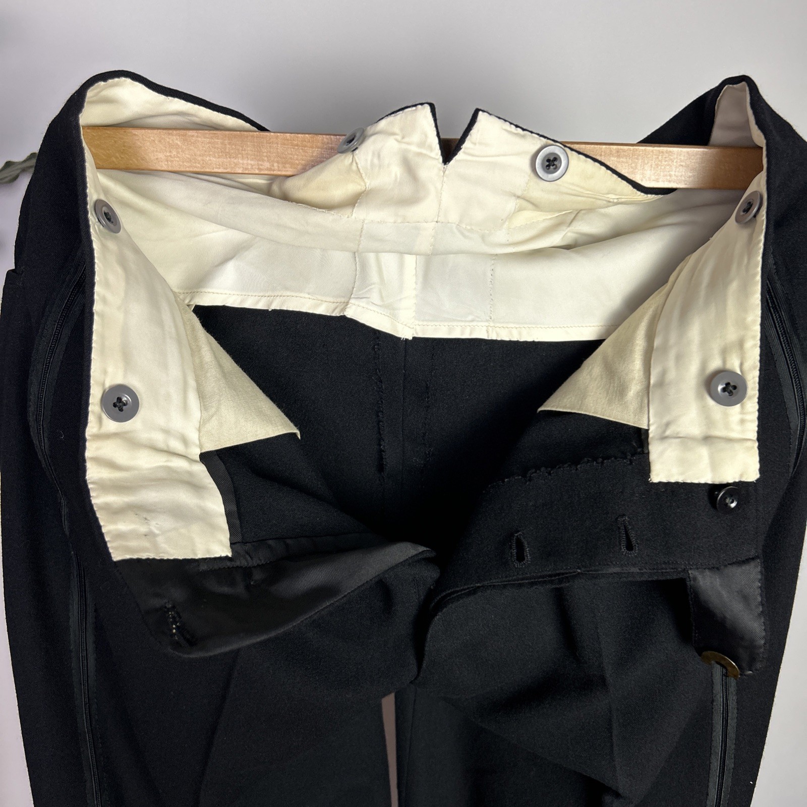 Bespoke White Tie Tailcoat Suit (38R) Handmade Dinner Savile Row Antique Vintage