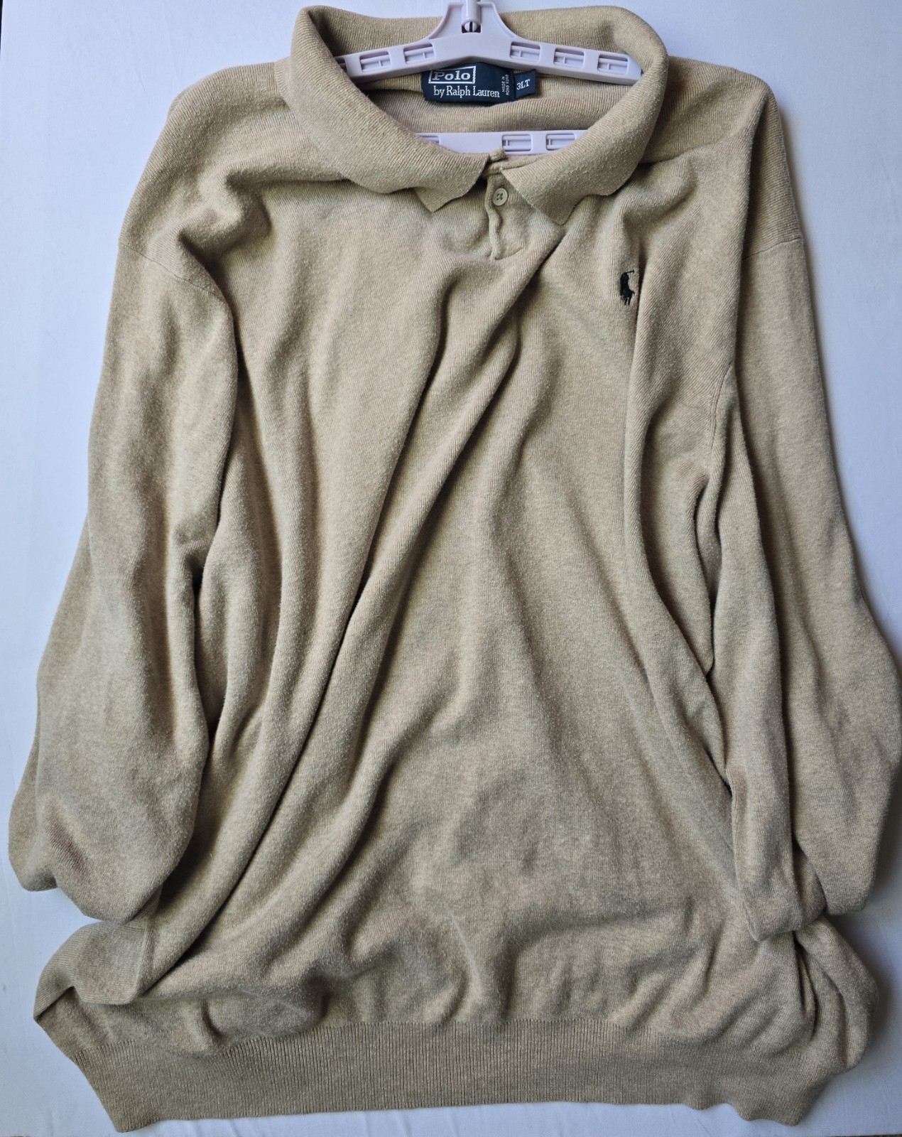 Vintage Polo Ralph Lauren Italian Lambswool Sweater 3LT