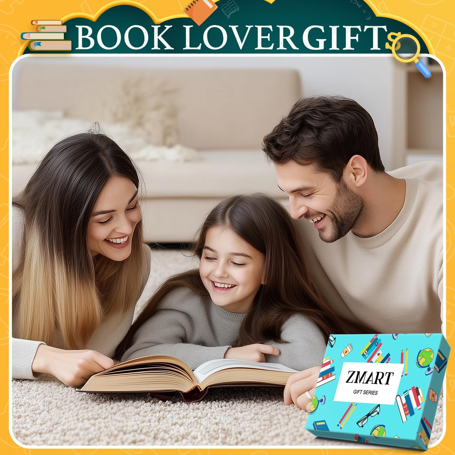 Book Lover Socks for Students Reading Themed Gift for Graduation Men Women