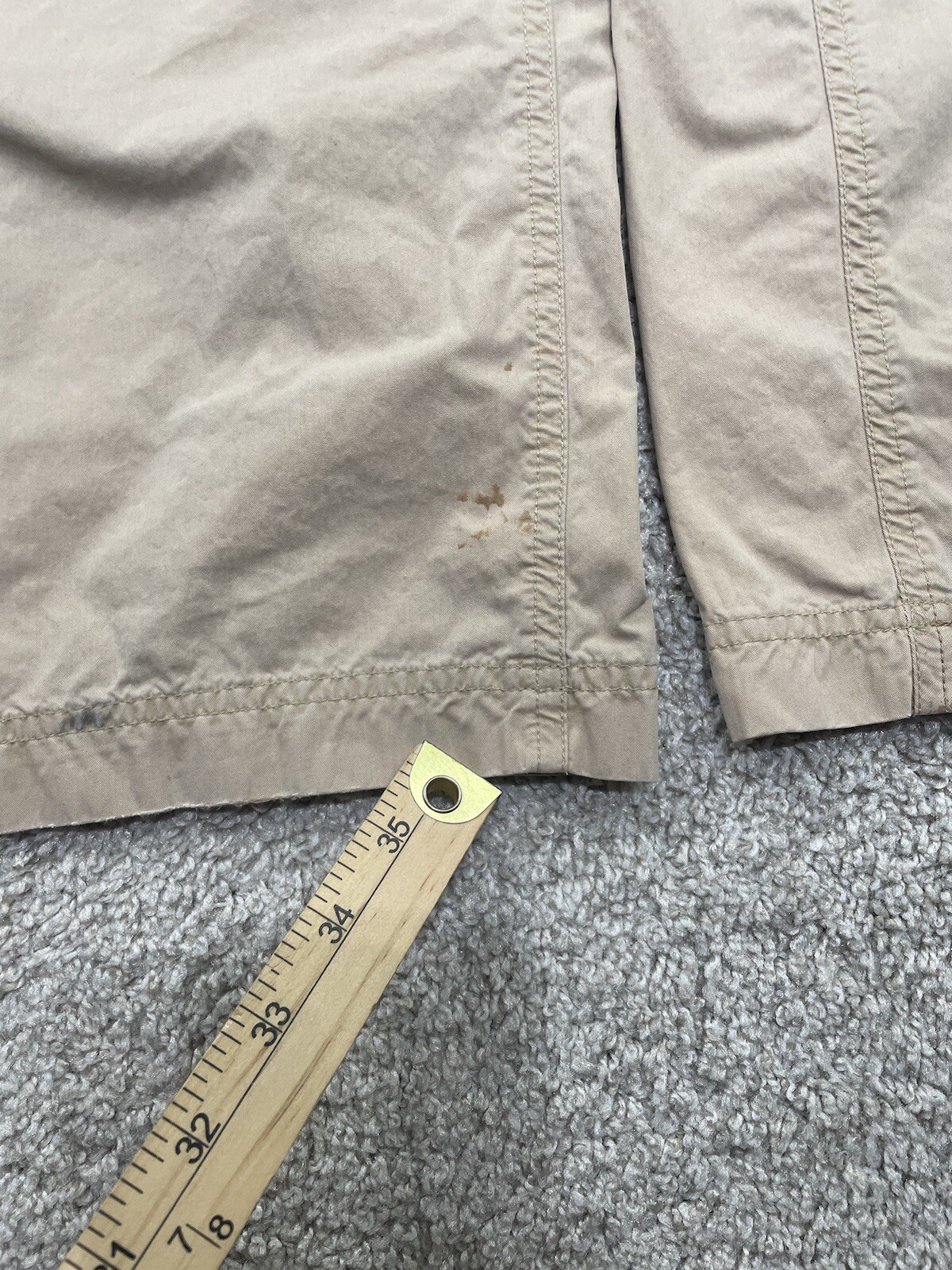 Y2K Abercrombie Fitch Cargo Pants XL 34X29 Paratrooper Baggy Gorpcore Grunge