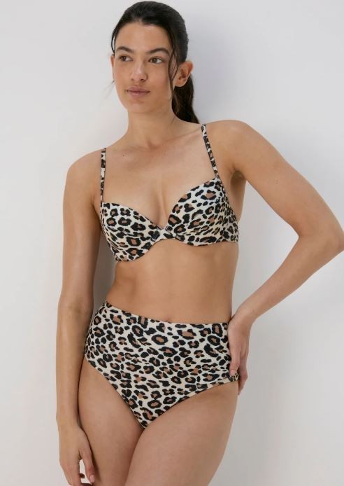 New wired animal leopard print bikini 38D/12 summer holiday (388/556)