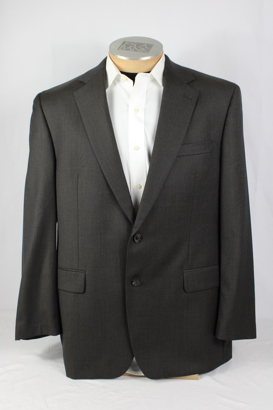 Ralph Lauren Mens Sport Coat 44R Brown Wool Railhead 2 Button Single Vent