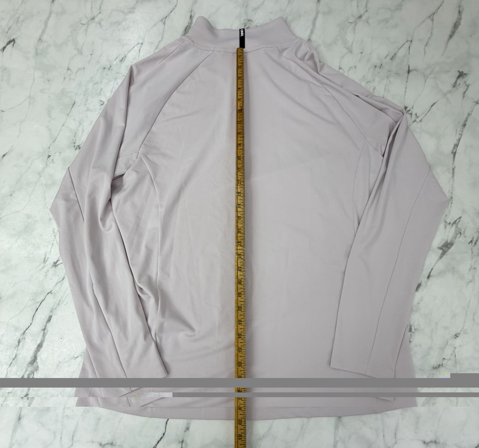 UNRL Pullover Mens XXL Mist Rose Highlands Quarter Zip Performance Golf