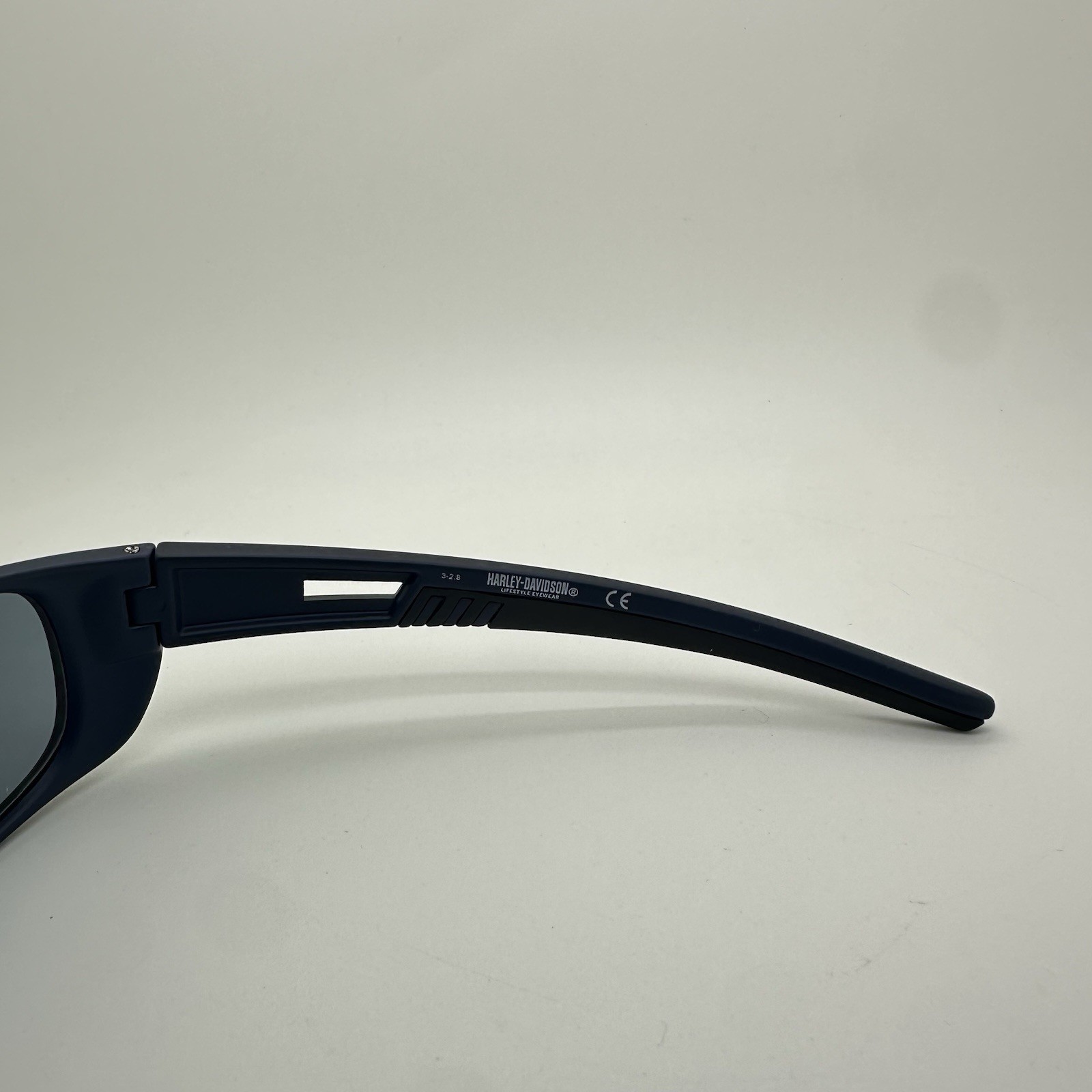 NEW Harley-Davidson Riding Sunglasses Dark Blue Grey HD653S 91A 62mm AUTHENTIC