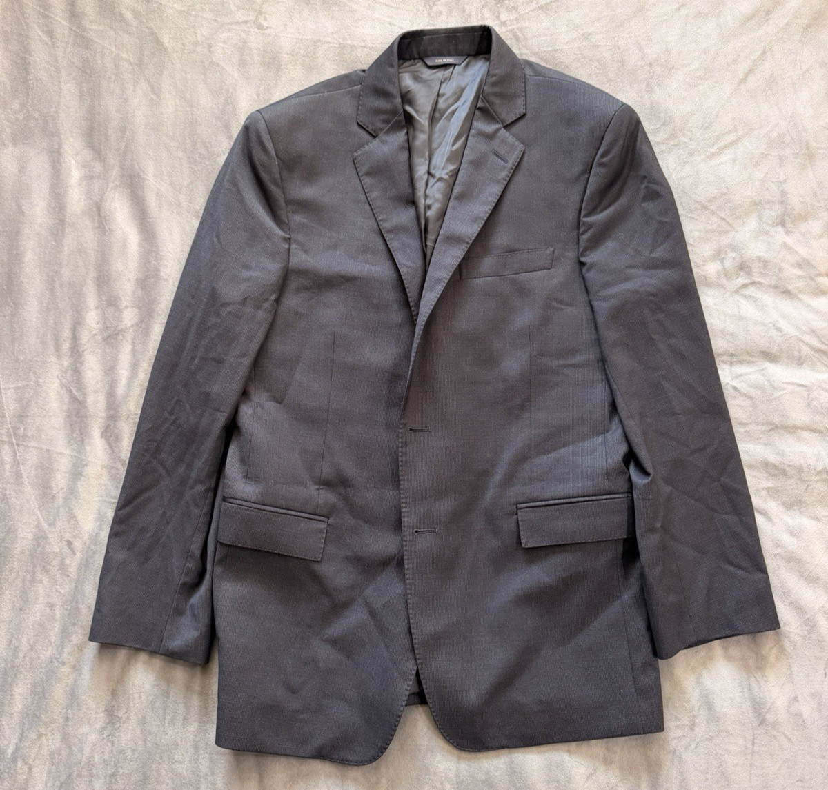 Brooks Brothers 1818 Regent Reda Wool Houndstooth Suit Jacket Made in Italy 41R