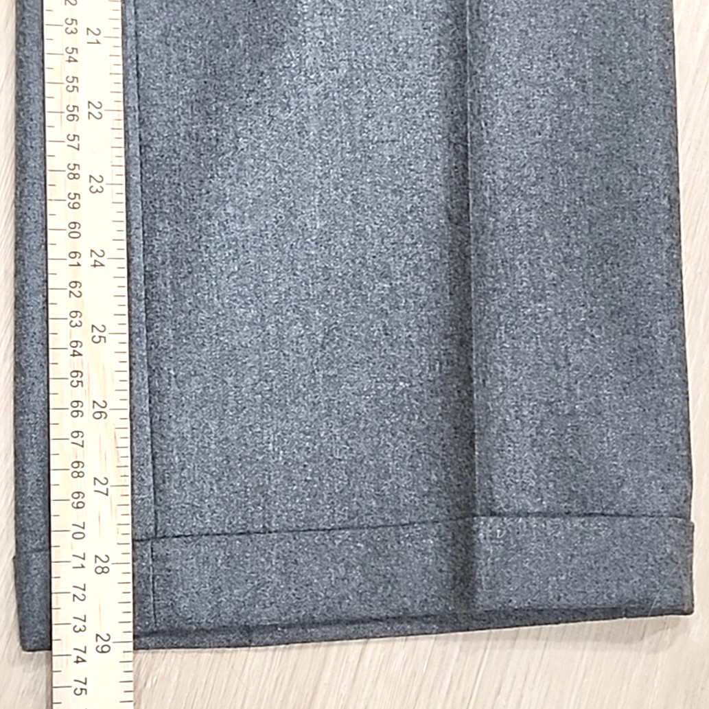 Brioni Bespoke 100% Wool Suit Men 42R Gray 2 Button Pleated Cuffed Pants Italy