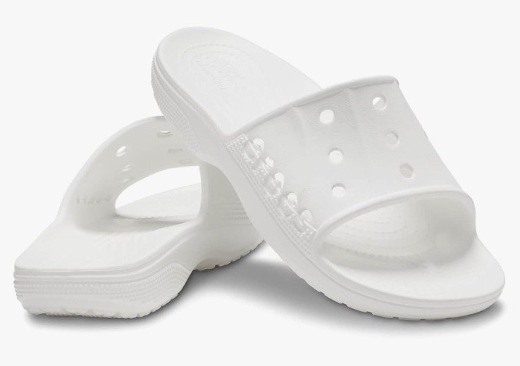 New Crocs Baya Slide Women’s Sandals Size 8 NWT White NWT