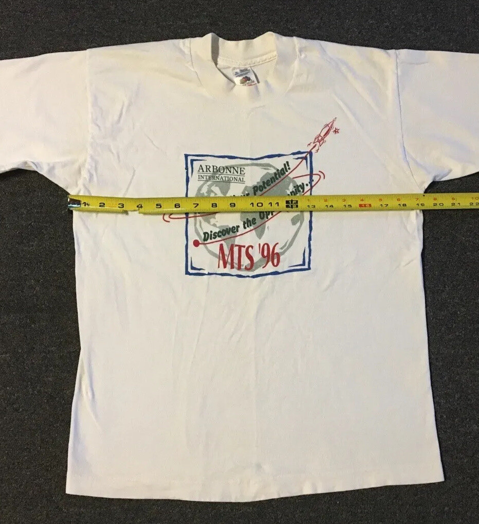 Vtg 90s Realize Your Potential Faded Shirt S Kindness Planet Earth Funny Grunge
