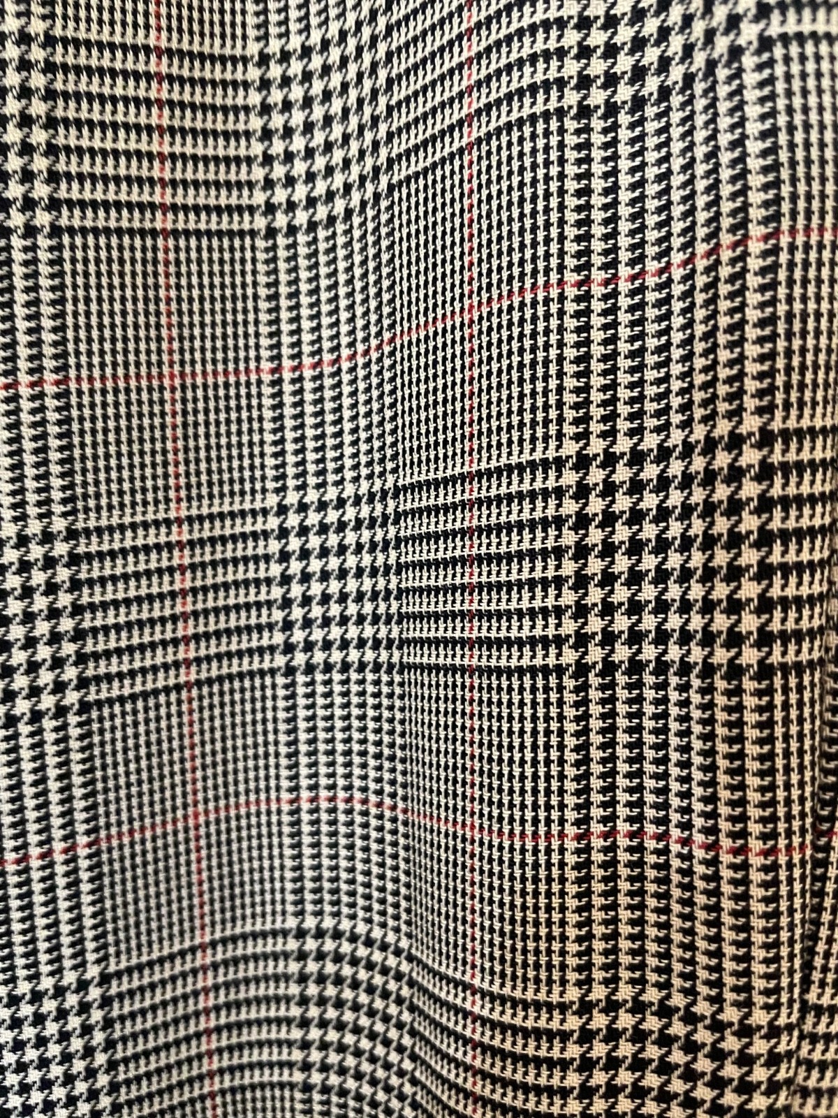 Ann Taylor Wool Dress Pants Career Plaid fully lined 10P Work Office Classic