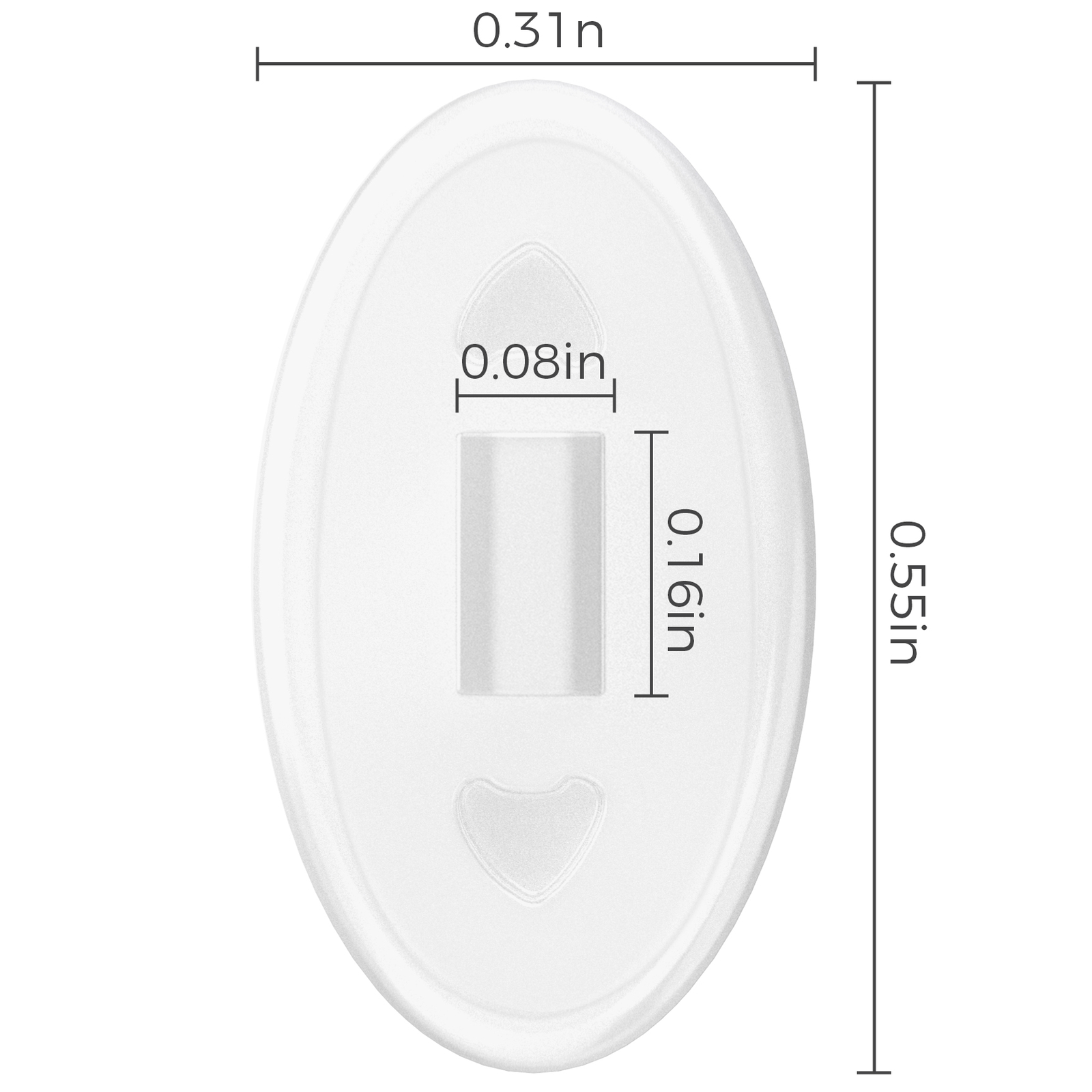 Silicone Replacement Crystal Clear Nose Piece For-Oakley W Square Wire/ Warden
