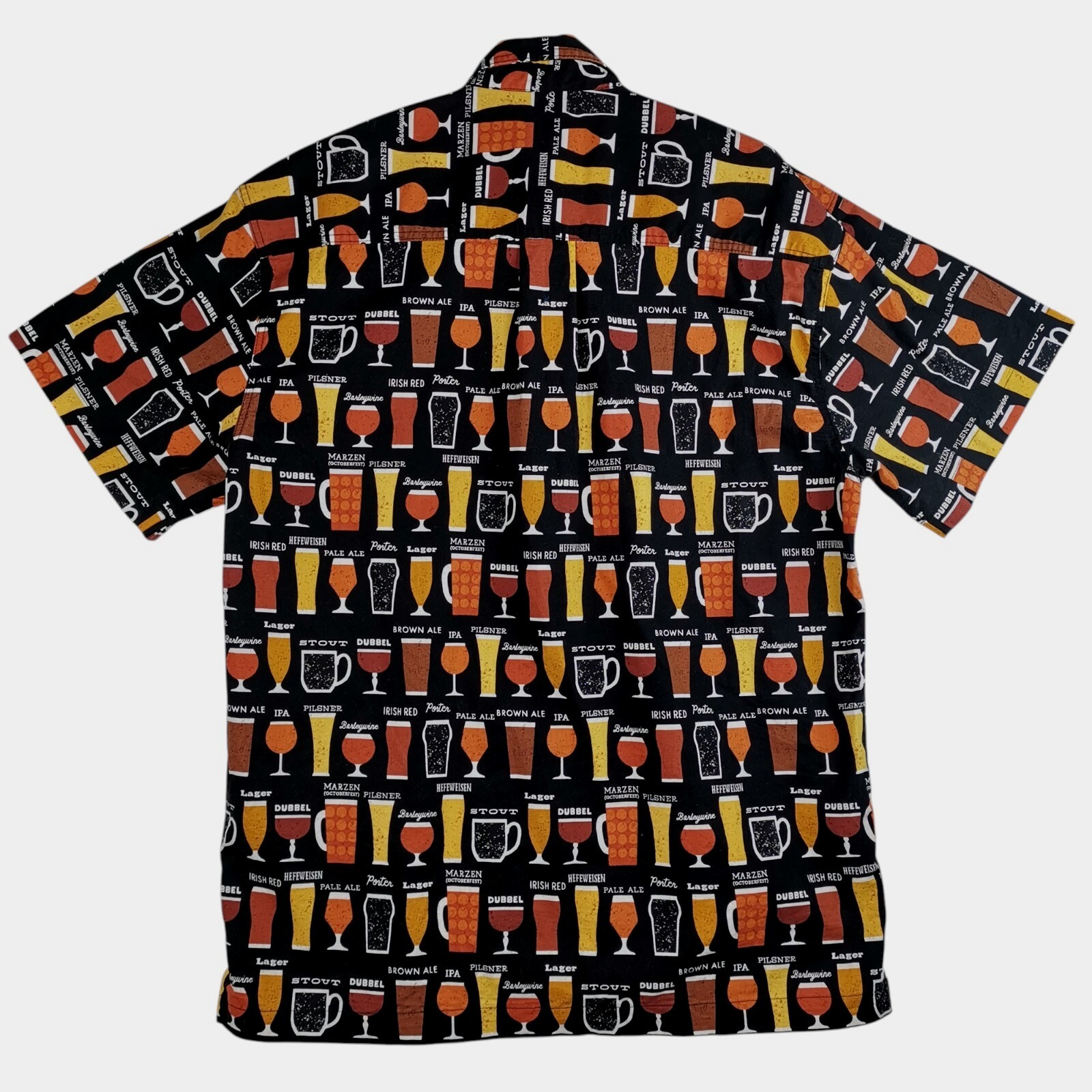 High Seas Trading Co Beer Variety Shirt L Pit To Pit 24 In,Length 32 US Made