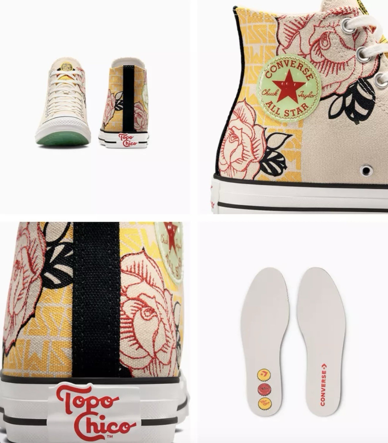 MEN’S CONVERSE x Topo Chico Chuck Star Shoes A10454C Men 5, Women 7 New In Box