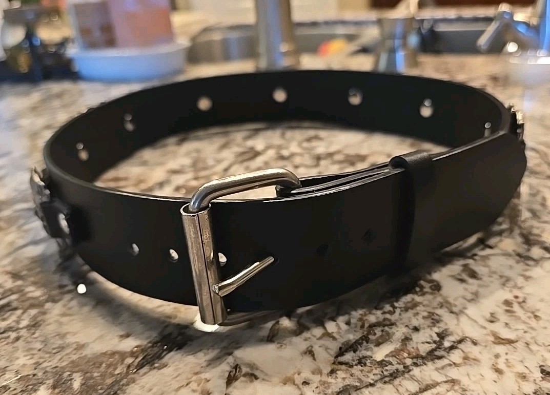 Funk Plus Skull and Crossbones Belt High Quality Punk Goth Made In USA