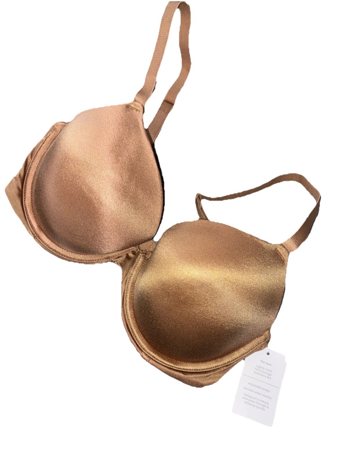 Women’s Auden The Icon Lightly Lined Full Coverage Underwire Bra Smooth SEE PICS